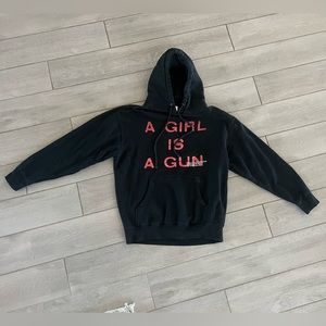 Pleasures “A girl is a gun” hoodie